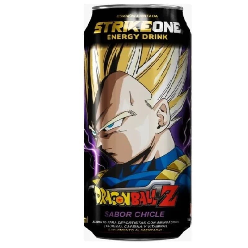 Imagen de BEBIDA ENERGIZANTE STRIKE ONE SABOR CHICLE 473ML